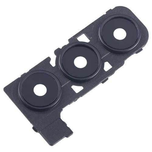 Cubierta de Lente de Cámara Trasera para Samsung Galaxy A25 SM-A256B (10 Piezas) (Negro)