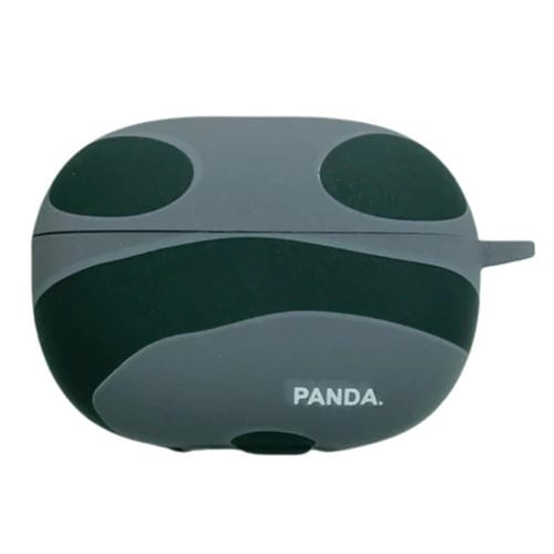 Estuche TPU Esmerilado con Diseño de Panda para Auriculares Redmi Buds 4 Pro (Negro y Gris)