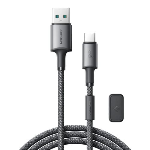 Cable de Datos Joyroom S-A50 USB-A a Tipo C Carga Rápida 3A 480Mbps 1,2 m (Gris Oscuro)