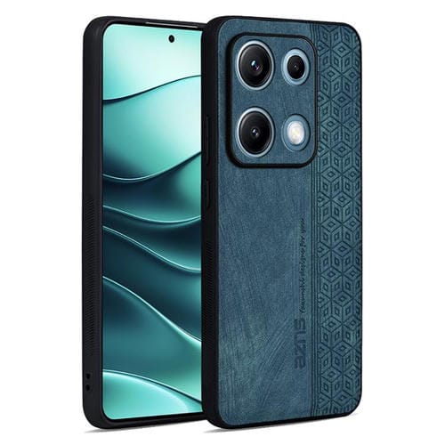 Funda AZNS con relieve 3D para Redmi Note 14S 4G (verde oscuro)