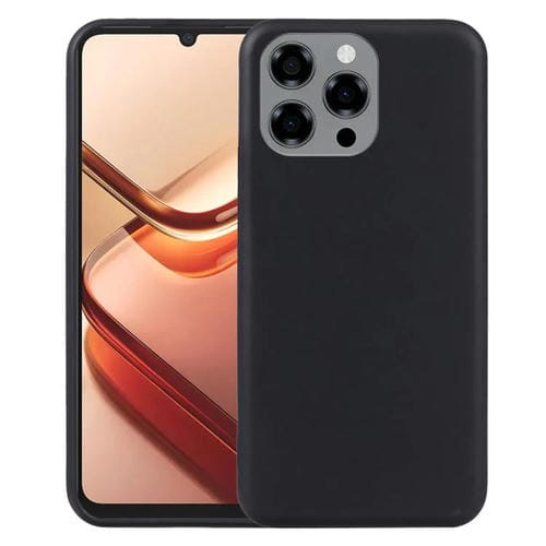 10 Fundas TPU para Teléfono Doogee Note 58 (Negra)