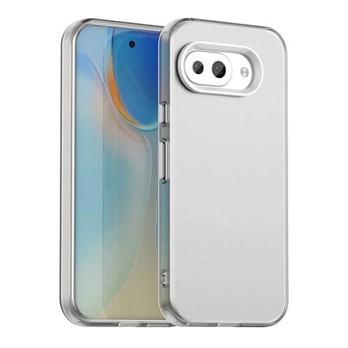 Funda híbrida TPU para Google Pixel 9A a prueba de golpes Candy PC (Blanca)
