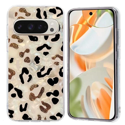 Funda TPU Google Pixel 9 Estampado Pintura Colorida (Leopardo)