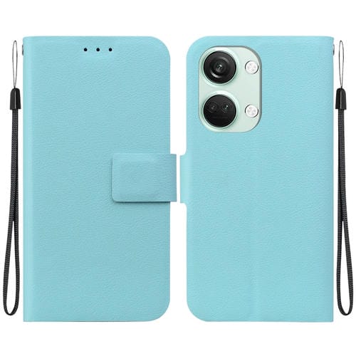 Funda de Cuero con Hebilla Magnética Ultrafina para OnePlus Nord 3/Ace 2V (Verde)