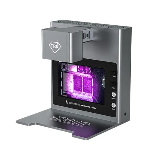 Macchina di Saldatura Termostatica Laser Infrarosso Intelligente Tbk 2201P con Fotocamera HD LCD Incorporata Spina Britannica