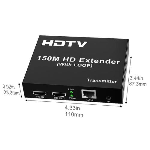 Extensor de Red HDTV 150 m (Enchufe Británico)