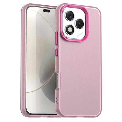 Funda híbrida de TPU y PC a prueba de golpes para Honor 400 Lite (Global Candy, roja)