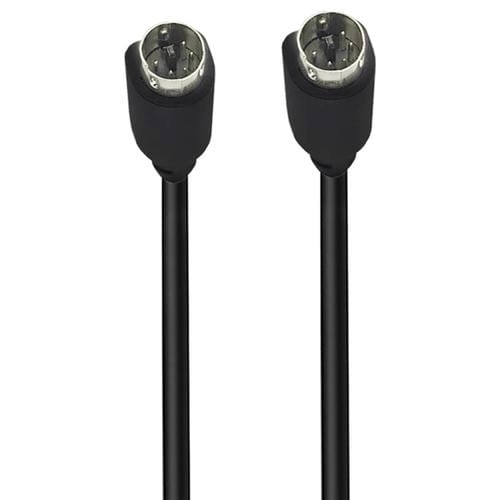 Cable de Audio/Video Mini Din 5 Pines, 0,5 m, Conectores Rectos A Recto