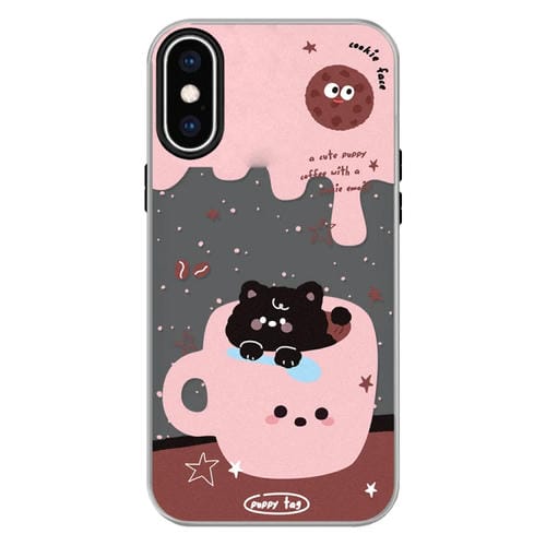 Funda híbrida TPU Policarbonato iPhone X/Xs Tacto Sedoso (Negro)