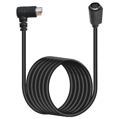 Cable Adaptador de Audio para TV de 8 Pines Mini Din Curvo S-Video para TV Box 1,8 m (Negro)