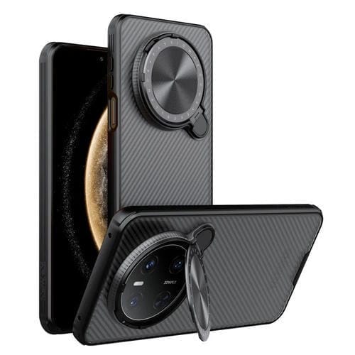 Funda PC Translúcida Nillkin Camshield Prop para Huawei Mate 70 (Negra)