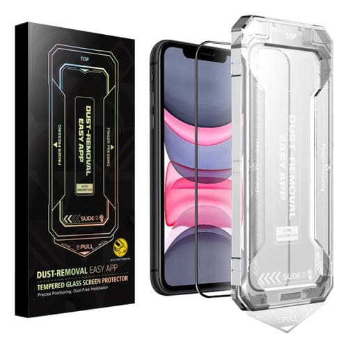 Película de Vidrio Templado HD para iPhone 11/Xr Fácil Instalación