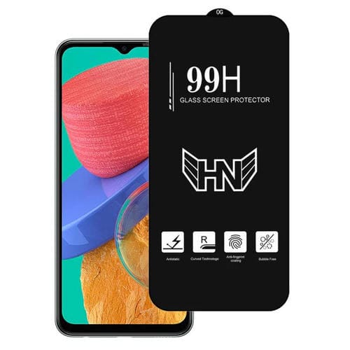 Película de Vidrio Templado Pantalla Completa Samsung Galaxy M33 Arco Grande Aluminio