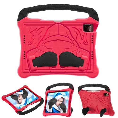 Funda para iPad Pro 11 2022/2021/2020 con Función Atril y Protección Contra Golpes de Eva (Rojo y Negro)