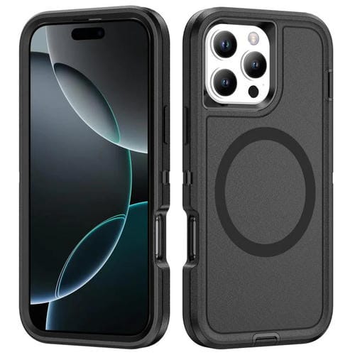 Funda Magnética Magsafe para iPhone 16 Pro Life Resistente al Agua (Negra)