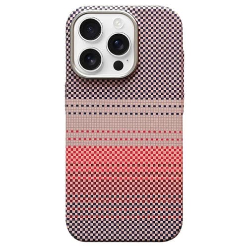 Estuche para Teléfono Magsafe iPhone 16 Pro Marco Protección Lente Metal (Gris Atardecer)