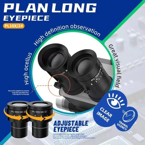 Stereomikroskop TrinOkular Kaisi S8 mit Zoom 6,7-52X