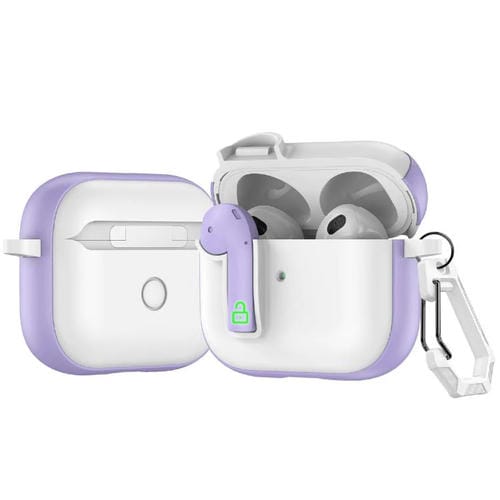 Funda Protectora Para Auriculares AirPods 3 (Morado)