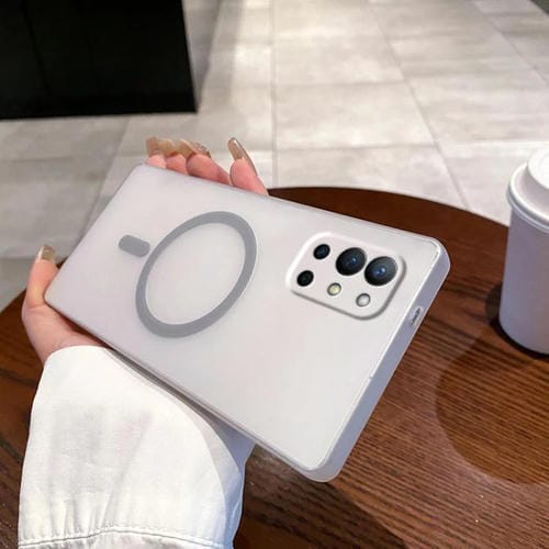 Funda para teléfono OnePlus 9R protección contra frío y hielo (Gris Titanio)