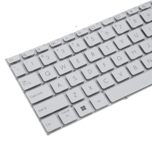 Teclado para Asus Vivobook 14 Pro X1402 M1402 D1402 F1402 X1403Z X1402Z (Versión USA) (Plateado)