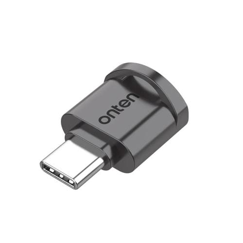 Lector de Tarjetas Onten Otn-Cr533 Tipo C a Micro SD/TF (Negro)
