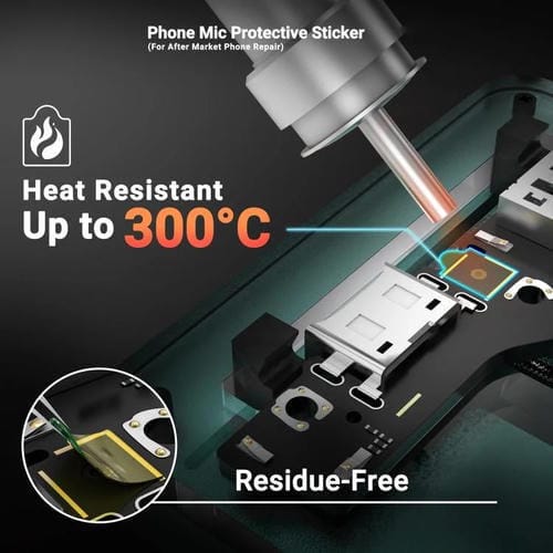 Adhesivo Protector Micrófono de Teléfono 2Uul Da32 500 En 1