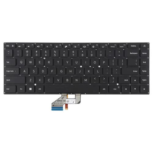 Teclado Retroiluminado Portátil Xiaomi Redmi Book 16 Z3725 (2024 2025) (Negro) Versão EUA