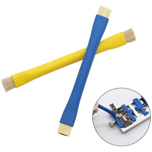 Spazzola Dura Antistatica Pulire Polvere di Circuiti Integrati sulla Scheda Madre (Blu)