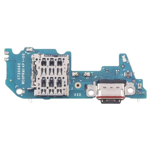 Placa Puerto de Carga para Realme 14 Pro+ 5G RMX5051 con Ranura para Tarjeta SIM (no compatible con Carga rápida)