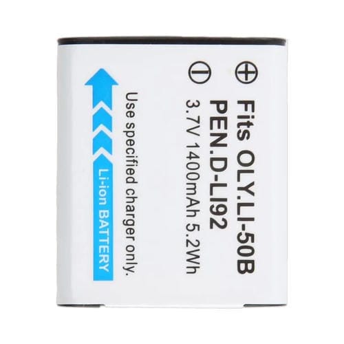 Batterie LI-50B Olympus SZ10, SZ11, SZ12, SZ14 et SZ15 1400 mAh