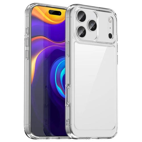 Funda de acrílico y TPU transparente para iPhone 17 Pro Max, serie colorida