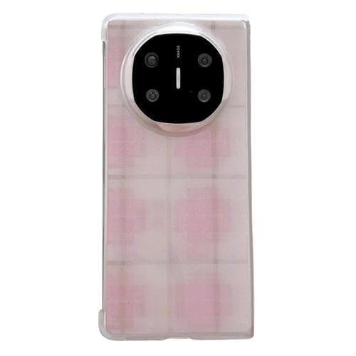 Funda para Huawei Mate X6 con diseño de puntos brillantes (rosa)