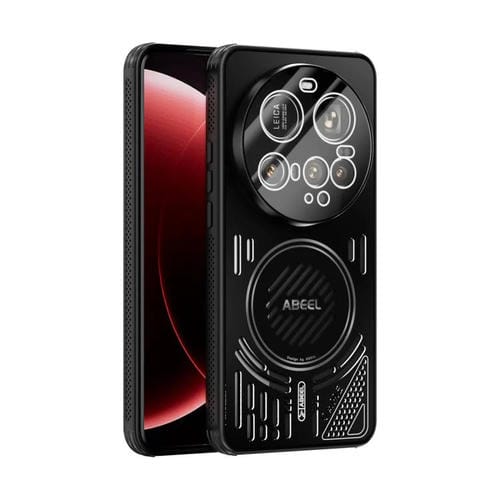 Funda para Xiaomi 15 Ultra ABEEL Ice Fox Series con disipador de calor Magsafe (negra)