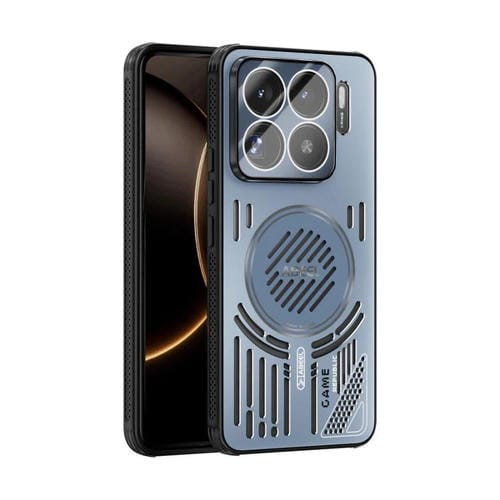 Funda para Xiaomi 15S Pro ABEEL Ice Fox Series con disipador de calor Magsafe (azul)