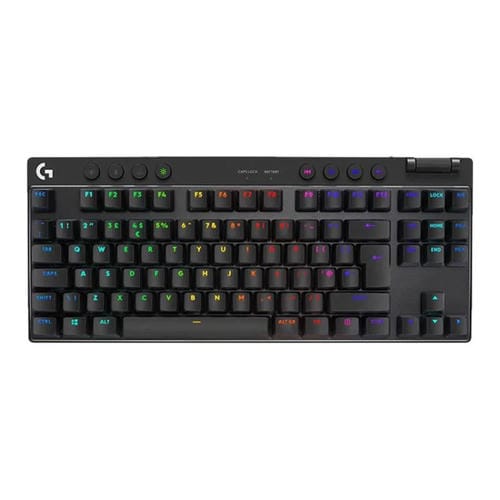 Teclado inalámbrico Logitech G PRO X TKL interruptores mecánicos GX-T (Negro)