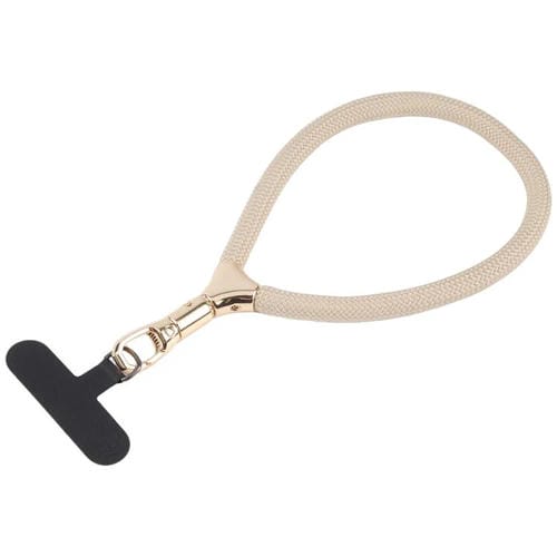 8mm Adjustable Gold Buckle Wrist Short Strap Anti-lost Mobile Phone Lanyard(Light Gold)