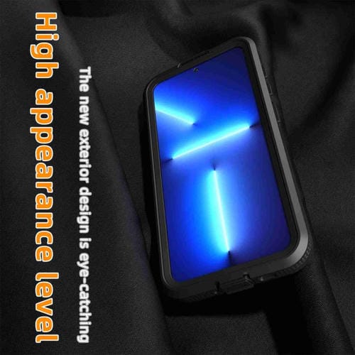 Funda RedPepper para Samsung Galaxy S24 5G, resistente al agua IP68, triple protección MagSafe (negra)