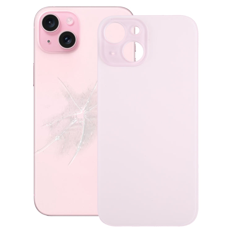 Tapa Bateria Back Cover (Agujero Grande) Apple iPhone 15 Rosa