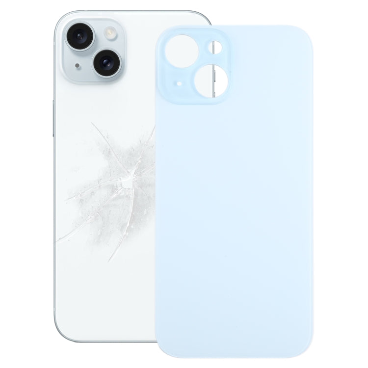 Tapa Bateria Back Cover (Agujero Grande) Apple iPhone 15 Azul