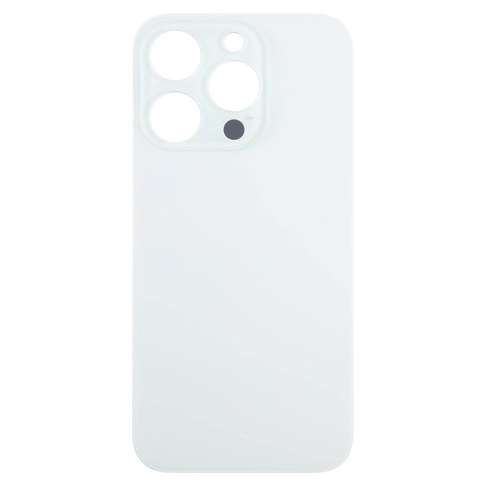 Tapa Bateria Back Cover (Agujero Grande) Apple iPhone 15 Pro Blanco