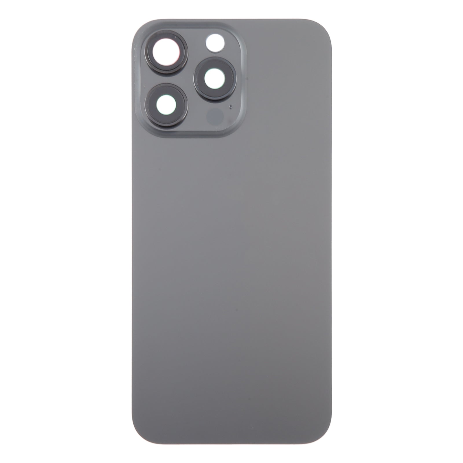 Tapa Bateria Back Cover + Lente Camara Apple iPhone 15 Pro Negro