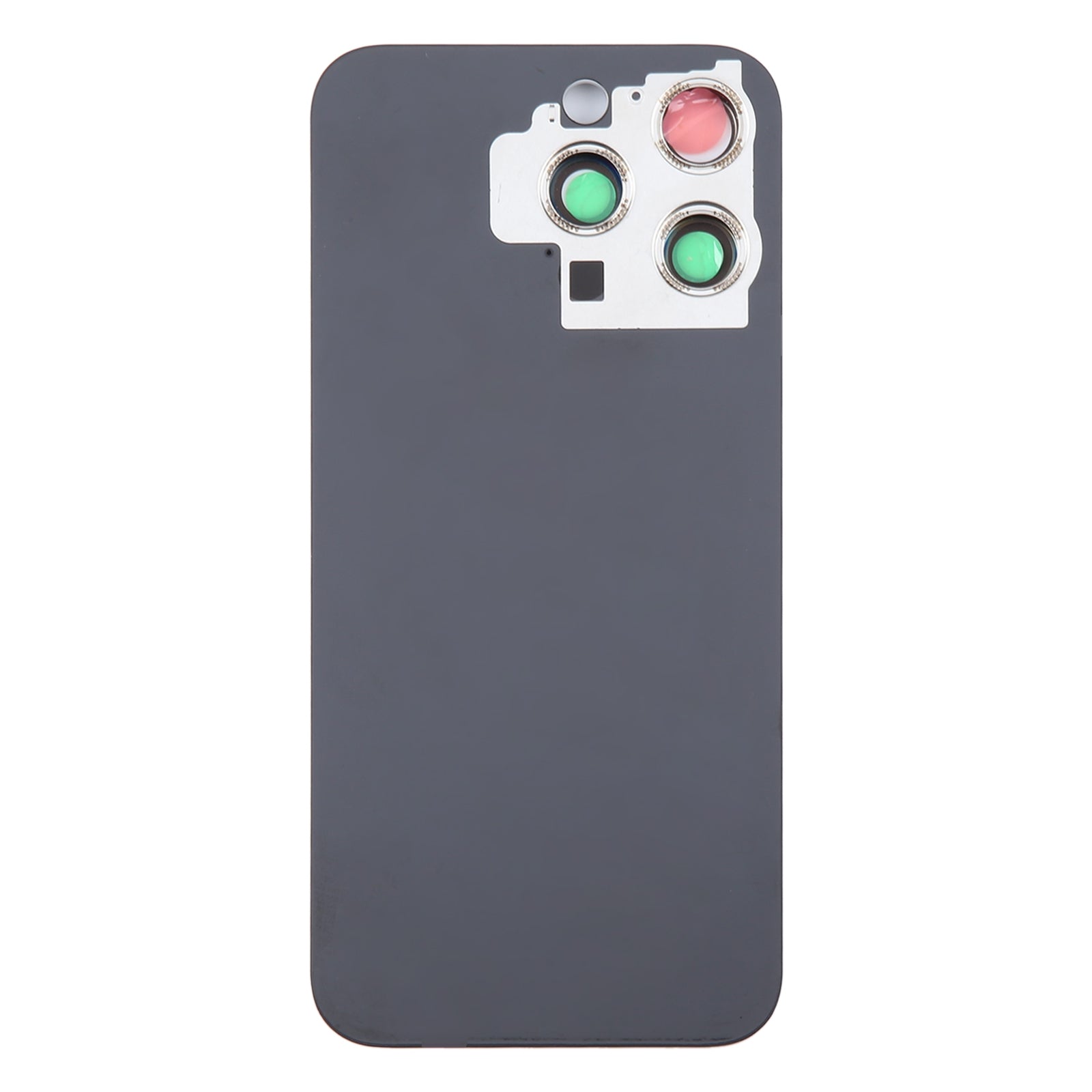 Tapa Bateria Back Cover + Lente Camara Apple iPhone 15 Pro Negro