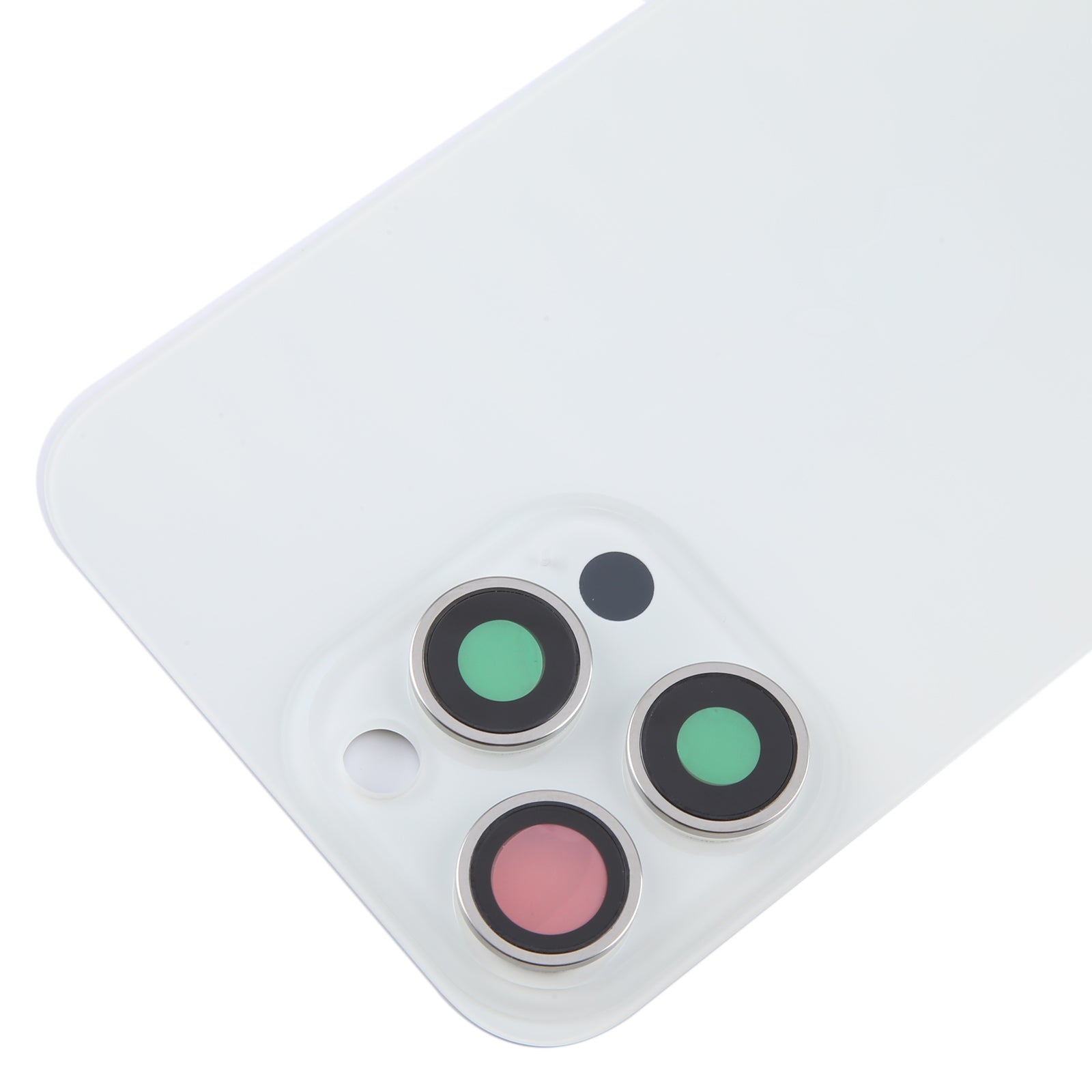 Tapa Bateria Back Cover + Lente Camara Apple iPhone 15 Pro Blanco