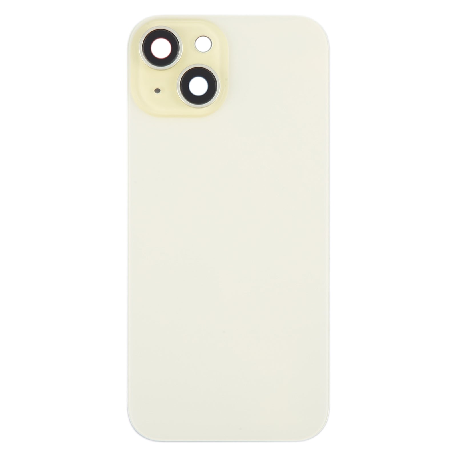 Tapa Bateria Back Cover + Lente Camara Apple iPhone 15 Amarillo