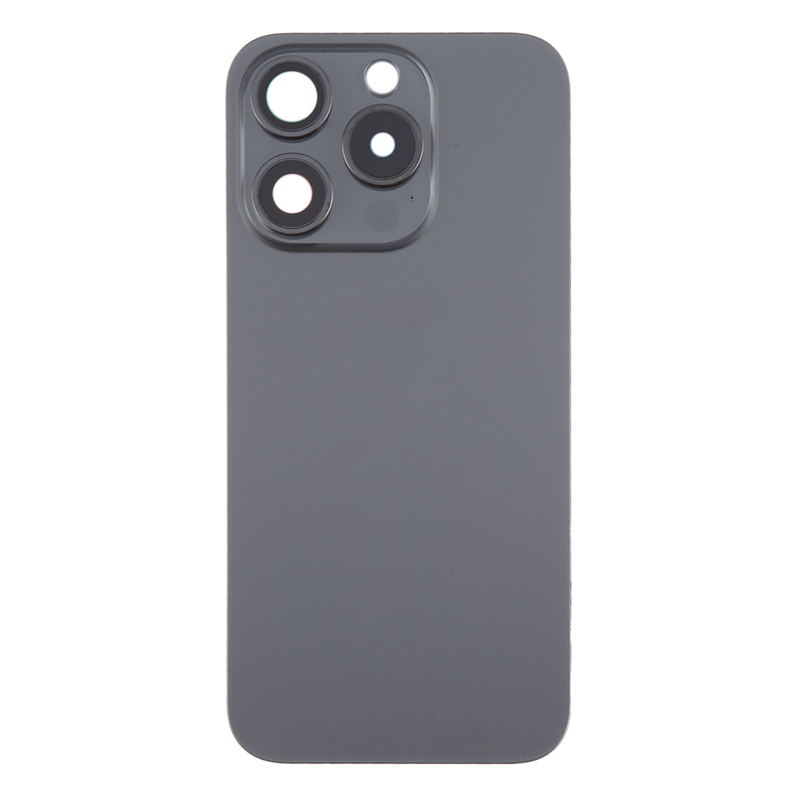 Tapa Bateria Back Cover + Lente Camara Apple iPhone 15 Pro Negro