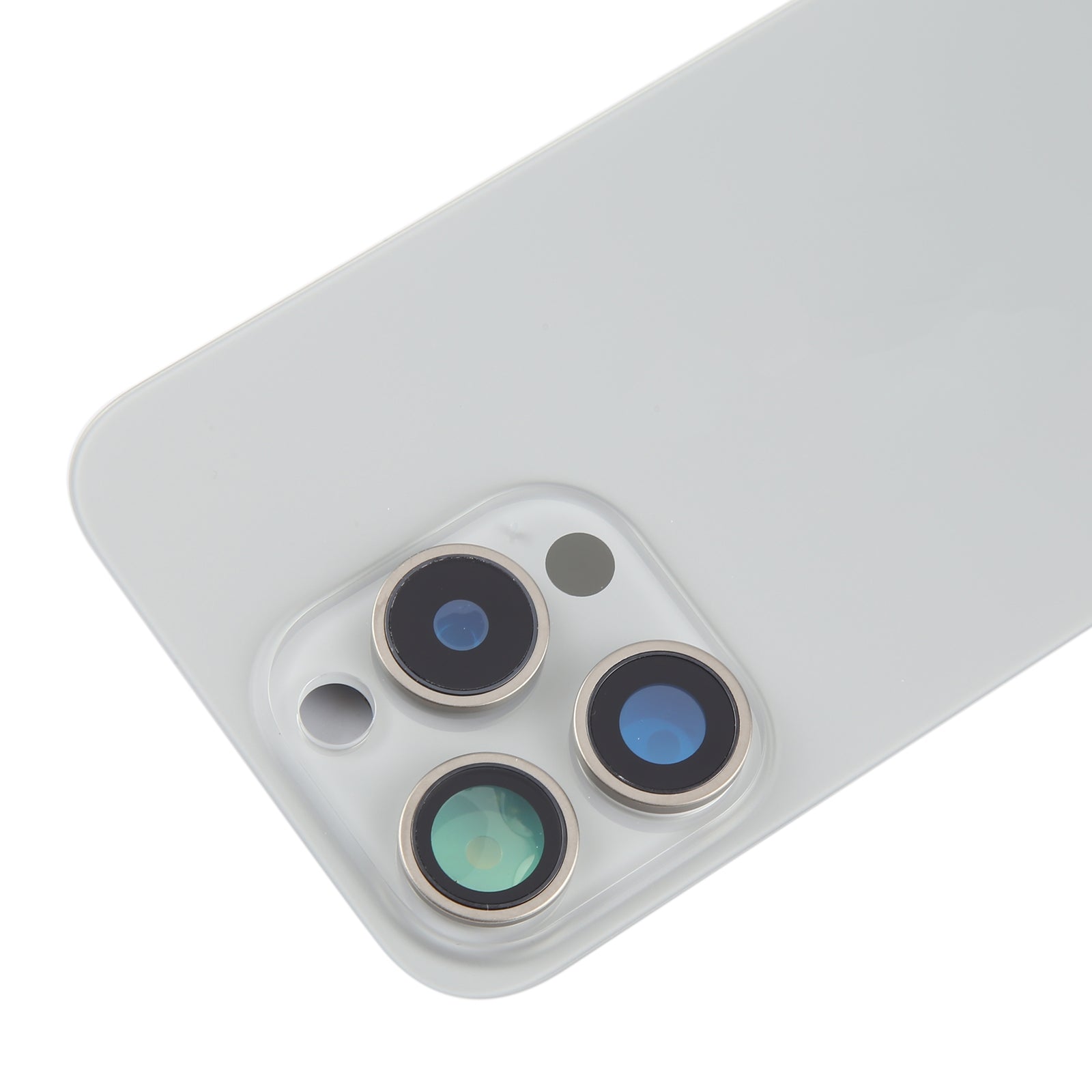 Tapa Bateria Back Cover + Lente Camara Apple iPhone 15 Pro Titanio