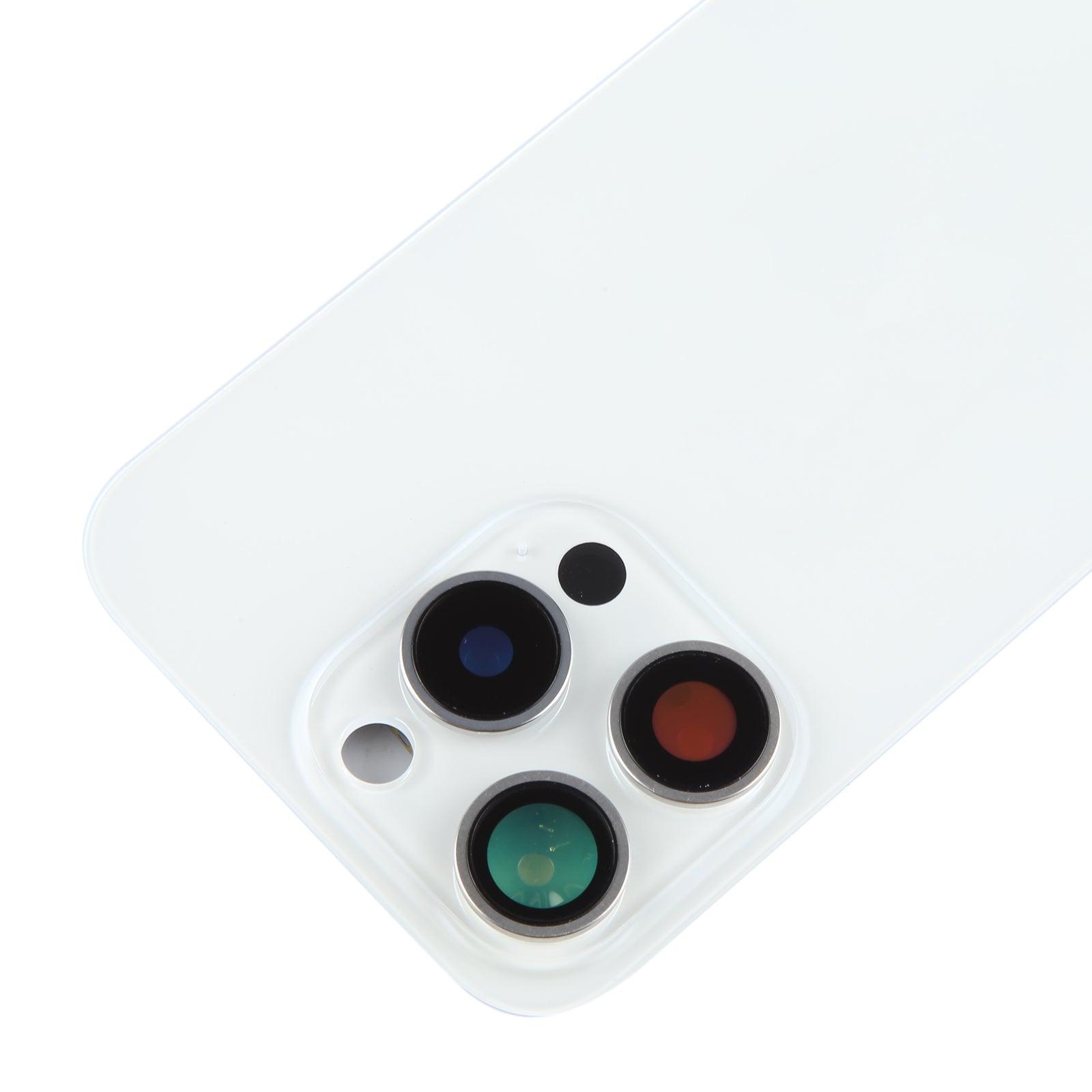 Tapa Bateria Back Cover + Lente Camara Apple iPhone 15 Pro Blanco