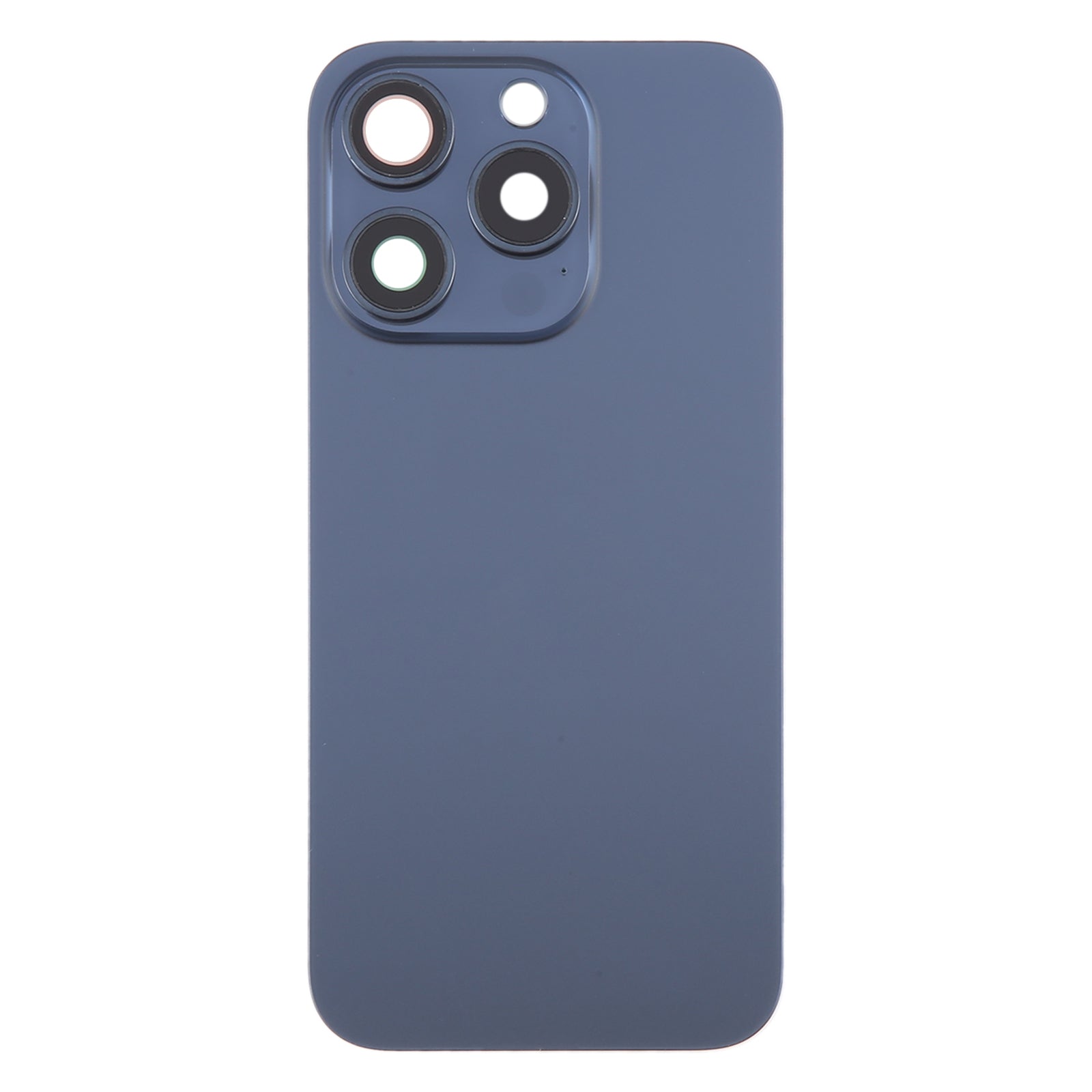 Tapa Bateria Back Cover + Lente Camara Apple iPhone 15 Pro Max Azul