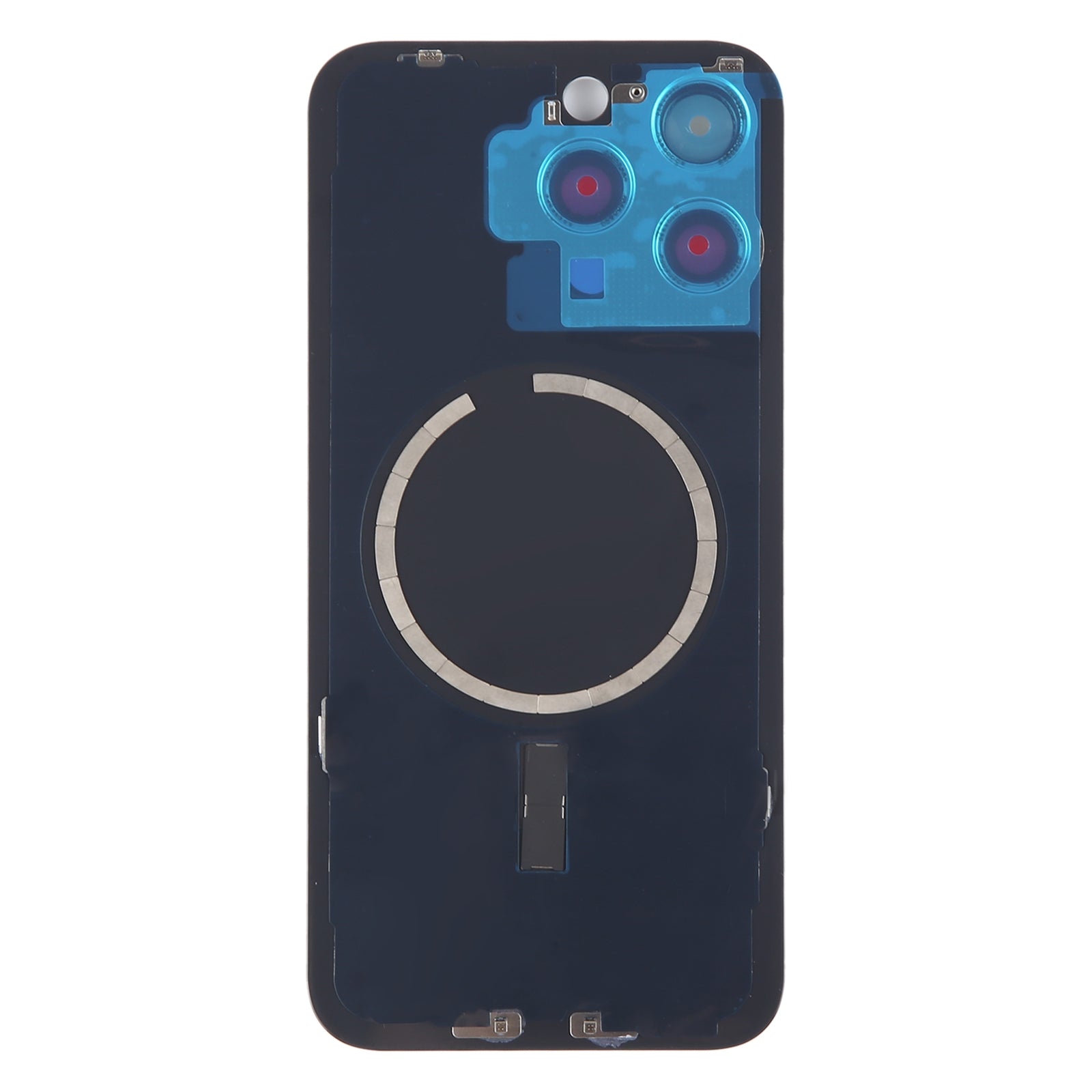 Tapa Bateria Back Cover + Lente Camara Apple iPhone 15 Pro Max Azul