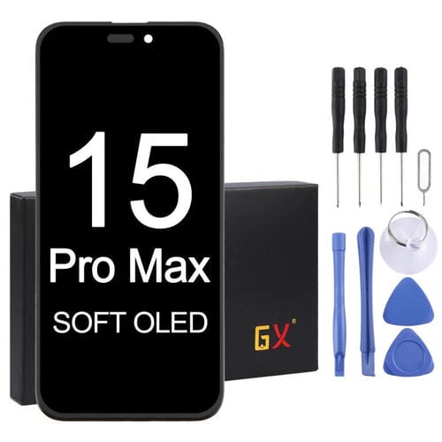 Pantalla Completa OLED Soft iPhone 15 Pro Max GX